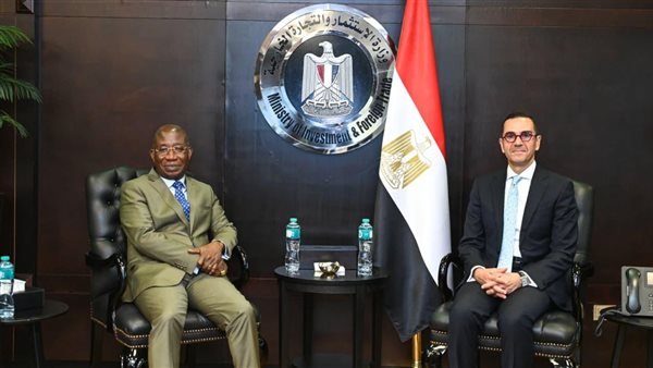 وزير الاستثمار يستقبل وزير الخارجية الايفواري لبحث سبل تعزيز الشراكة الاقتصادية وزير الاستثمار يستقبل وزير الخارجية الايفواري لبحث سبل تعزيز الشراكة الاقتصادية