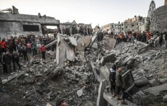 44 شهيدا جراء القصف الإسرائيلي المتواصل على غزة منذ فجر اليوم