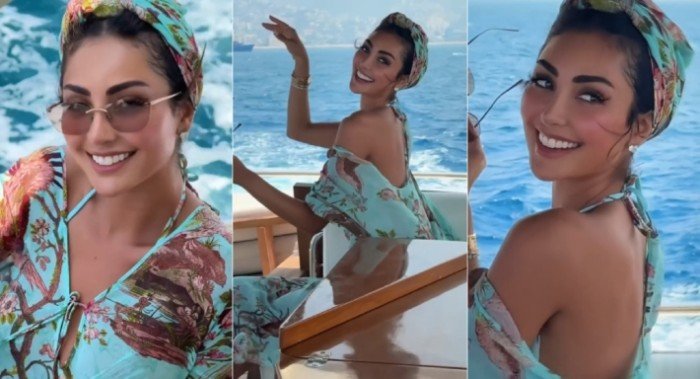 شاهد.. إطلالة جريئة للفنانة نور الغندور تخطف الأنظار شاهد.. إطلالة جريئة للفنانة نور الغندور تخطف الأنظار