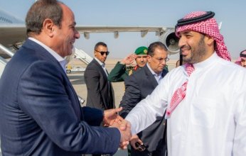 ولي العهد السعودي يستقبل الرئيس السيسي في نيوم