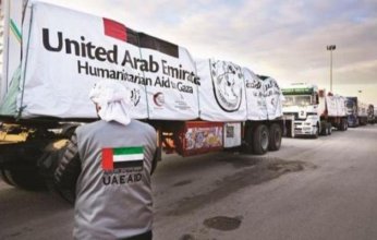 «الفارس الشهم 3».. 214 شاحنة إماراتية تحمل 4، 565 طناً من المساعدات تصل إلى غزة
