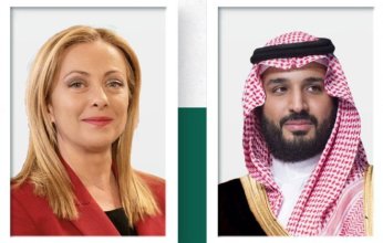 ولي العهد السعودي ورئيسة وزراء إيطاليا يبحثان أوجه التعاون المشترك بين البلدين