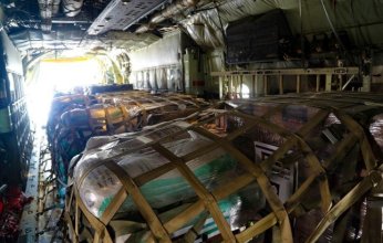 طائرة المساعدات الكويتية الثانية تصل الأردن تمهيدا لإدخال حمولتها إلى غزة