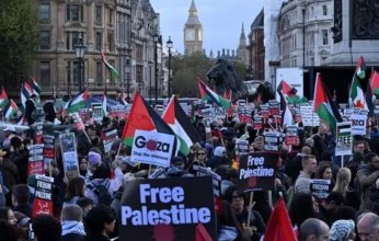 تظاهرات حاشدة في مدن وعواصم عالمية تنديدا بالعدوان الإسرائيلي على قطاع غزة