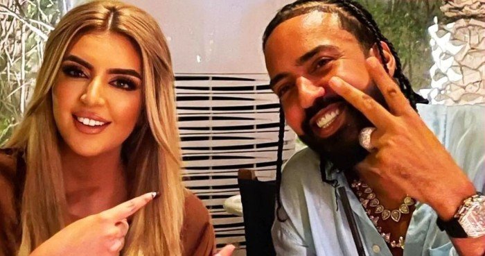 خاتم ماس 11 قيراط قدمه المغنى الامريكى فرنش مونتانا للشيخة مهرة ابنة حاكم دبى خاتم ماس 11 قيراط قدمه المغنى الامريكى فرنش مونتانا للشيخة مهرة ابنة حاكم دبى