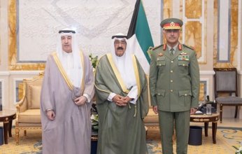 أمير الكويت يستقبل وكيل الحرس الوطني بمناسبة تعيينه بمنصبه الجديد