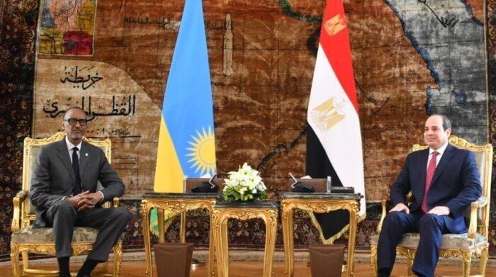 الرئيس السيسي يؤكد لنظيره الرواندي رفض مصر المساس بحقوقها المائية الرئيس السيسي يؤكد لنظيره الرواندي رفض مصر المساس بحقوقها المائية