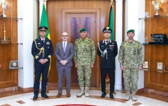 وكيل الحرس الوطني الكويتي يبحث مع السفير الإيطالي لدى البلاد موضوعات مشتركة