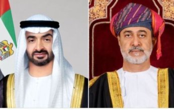 الإمارات وعمان تبحثان تعزيز العلاقات الثنائية والتطورات الإقليمية