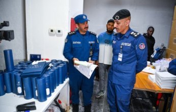 "قوة الإطفاء" تنفذ حملة تفتيشية في منطقة العارضية الحرفية