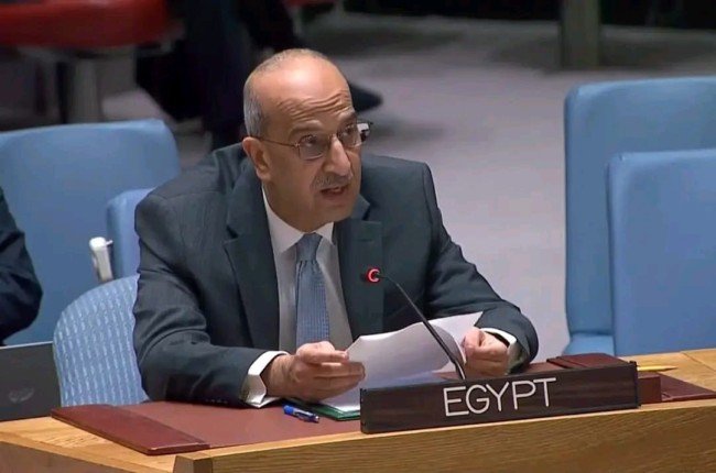 مندوب مصر لدى الأمم المتحدة: العدوان الإسرائيلي على قطر لن يكون الأخير ما لم يتخذ مجلس الأمن إجراءات ردع جادة مندوب مصر لدى الأمم المتحدة: العدوان الإسرائيلي على قطر لن يكون الأخير ما لم يتخذ مجلس الأمن إجراءات ردع جادة