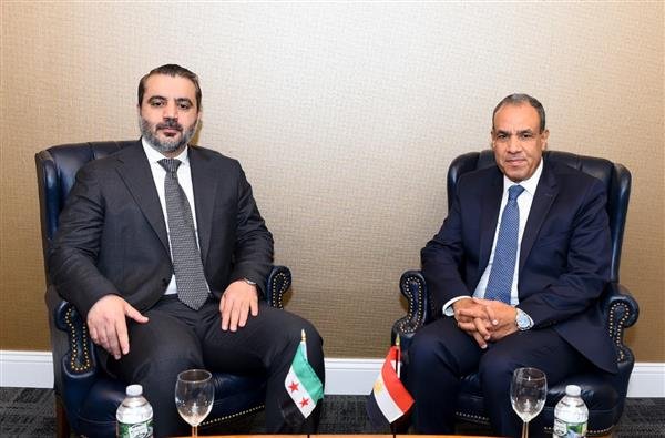 مصر.. وزير الخارجية يلتقي مع نظيره السوري على هامش أعمال الجمعية العامة للأمم المتحدة مصر.. وزير الخارجية يلتقي مع نظيره السوري على هامش أعمال الجمعية العامة للأمم المتحدة