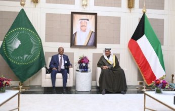 ممثل أمير الكويت "ولي العهد" يستقبل رئيس مفوضية الاتحاد الإفريقي على هامش اجتماعات الدورة الـ80 للجمعية العامة للأمم المتحدة