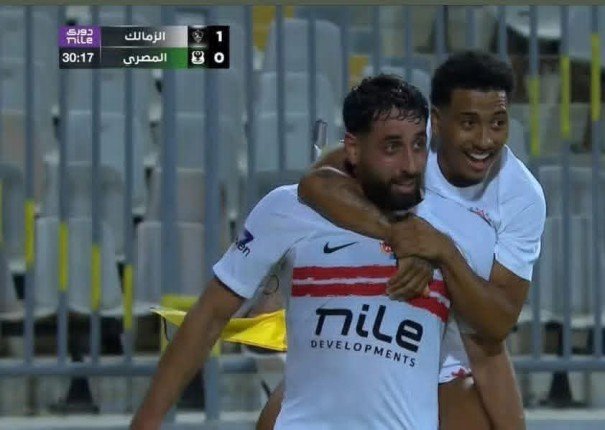 بثلاثية نظيفة.. الزمالك يهزم المصري البورسعيدي وبعتلي صدارة دورى نايل بثلاثية نظيفة.. الزمالك يهزم المصري البورسعيدي وبعتلي صدارة دورى نايل