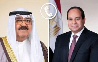الرئيس السيسي وأمير الكويت يتبادلان هاتفيًا الرؤى بشأن المستجدات الإقليمية