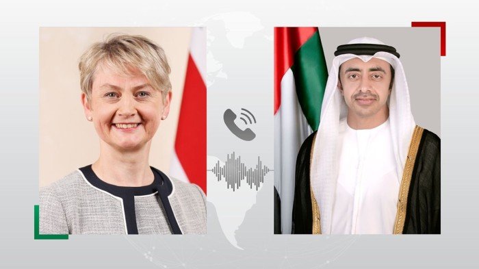 الإمارات وبريطانيا تبحثان العلاقات الثنائية والشراكة بين البلدين الإمارات وبريطانيا تبحثان العلاقات الثنائية والشراكة بين البلدين