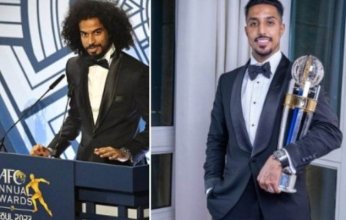 سالم الدوسري وأكرم عفيف ضمن 3 مرشحين لجائزة أفضل لاعب في آسيا 2024 - 2025