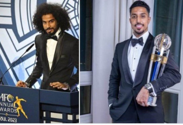 سالم الدوسري وأكرم عفيف ضمن 3 مرشحين لجائزة أفضل لاعب في آسيا 2024 - 2025 سالم الدوسري وأكرم عفيف ضمن 3 مرشحين لجائزة أفضل لاعب في آسيا 2024 - 2025