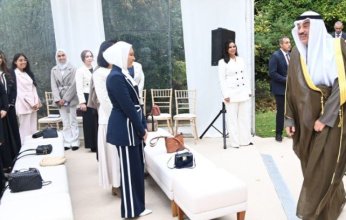 ولي العهد الكويتي يستقبل عددا من طلبة الكويت المتميزين الدارسين في المملكة المتحدة