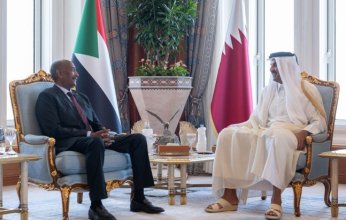 أمير قطر يبحث مع رئيس مجلس السيادة الانتقالي السوداني مستجدات الأوضاع الإقليمية