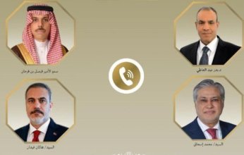 وزراء خارجية مصر والسعودية وباكستان وتركيا يؤكدون أهمية التضامن والتنسيق قبيل قمة الدوحة