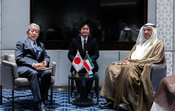 وزير خارجية الكويت يلتقي نظيره الياباني بمناسبة زيارته الرسمية للبلاد