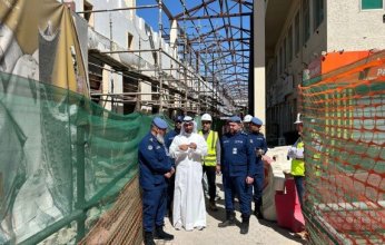 الكويت.. قوة الإطفاء العام تتفقد مشروع إعادة إعمار مباني سوق المباركية
