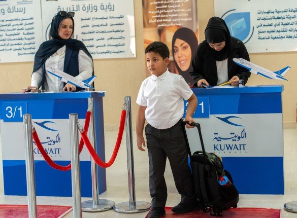المدارس تستقبل طلبة الصف الأول وسط أجواء حماسية وترحيب واسع المدارس تستقبل طلبة الصف الأول وسط أجواء حماسية وترحيب واسع