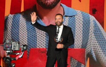 أحمد السقا يشارك متابعيه بصورة له من تكريمه في حفل دير جيست عبر إنستجرام