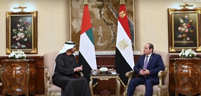 مصر.. الرئيس السيسي والشيخ محمد بن زايد يرحبان بـ"مبادرة ترامب" لوقف الحرب في غزة مصر.. الرئيس السيسي والشيخ محمد بن زايد يرحبان بـ"مبادرة ترامب" لوقف الحرب في غزة