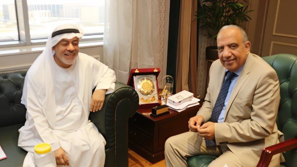 وزير الكهرباء يبحث مع الكازار الإماراتية تعزيز التعاون وزيادة الاستثمارات وزير الكهرباء يبحث مع الكازار الإماراتية تعزيز التعاون وزيادة الاستثمارات