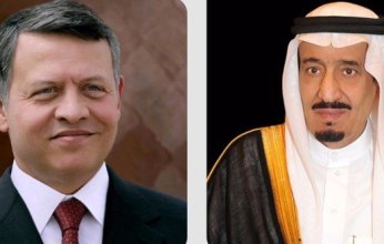ملك الأردن يهنئ خادم الحرمين الشريفين بمناسبة اليوم الوطني الـ 95 للمملكة
