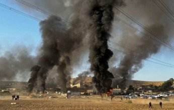 الاحتلال الاسرائيلى يقصف غزة و يستهدف محيط مجمع الشفاء الطبى