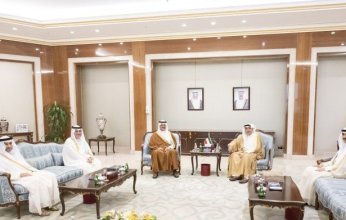 وزير شؤون الديوان الأميري ورئيس ديوان ولي العهد يستقبلان سفراء السعودية والبحرين وقطر