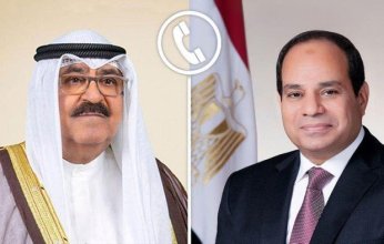 مصر.. الرئيس السيسي يجري اتصالا هاتفيا بأمير دولة الكويت