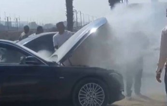 تعرض سيارة الإعلامي أحمد شوبير للحريق بالقاهرة