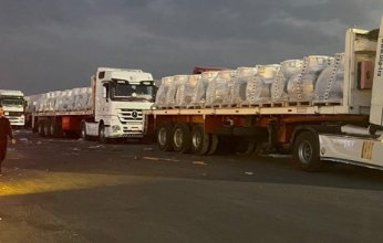 الهلال الأحمر المصري: 1700 طن مساعدات عبر قافلة «زاد العزة» الـ 39 إلى غزة