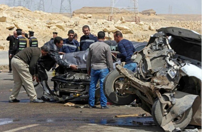 مصر.. مصرع 8 أشخاص وإصابة 14 آخرين جراء انقلاب حافلة بمحافظة المنيا مصر.. مصرع 8 أشخاص وإصابة 14 آخرين جراء انقلاب حافلة بمحافظة المنيا
