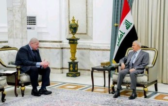 سفير مصر في العراق يلتقي رئيس الجمهورية ورئيس الوزراء