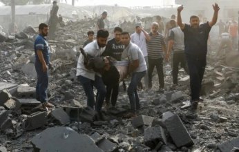 استشهاد 17 فلسطينيا جراء قصف الاحتلال أنحاء متفرقة من قطاع غزة