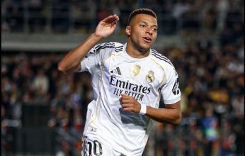 مبابي يسجل هاتريك ويقود ريال مدريد للفوز على كايرات الكازاخستاني