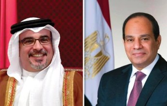 الرئيس السيسي وولي عهد البحرين يؤكدان رفض تهجير الشعب الفلسطيني من أرضه