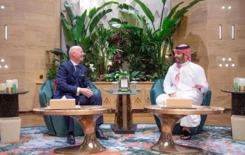 ولي العهد السعودي و رئيس "فيفا" يبحثان فرص تطوير التعاون الرياضي