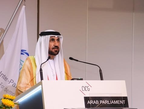 رئيس البرلمان العربي يطالب بتشكيل مجموعة برلمانية دولية لدعم إعمار قطاع غزة رئيس البرلمان العربي يطالب بتشكيل مجموعة برلمانية دولية لدعم إعمار قطاع غزة