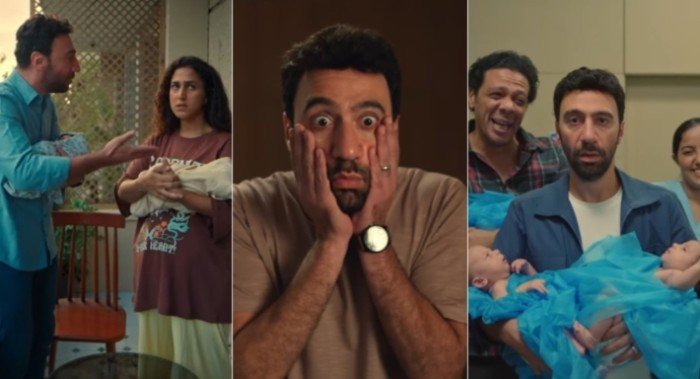 محمد سلام يكتشف حمل زوجته في 5 توائم بالحلقة الأولى من "كارثة طبيعية" محمد سلام يكتشف حمل زوجته في 5 توائم بالحلقة الأولى من "كارثة طبيعية"