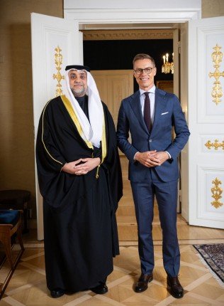 سفير دولة الكويت لدى السويد يقدم أوراق اعتماده سفيرا غير مقيم لدى فنلندا سفير دولة الكويت لدى السويد يقدم أوراق اعتماده سفيرا غير مقيم لدى فنلندا