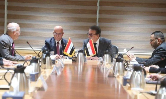 مصر والعراق تبحثان سبل تعزيز التعاون بين البلدين في القطاع الصحي مصر والعراق تبحثان سبل تعزيز التعاون بين البلدين في القطاع الصحي