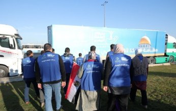 بنك الشفاء المصري يشارك بـ3 شاحنات في قافلة التحالف الوطني العاجلة لقطاع غزة