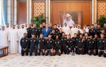 أمير قطر يستقبل المنتخب القطري لكرة القدم بمناسبة تأهله لمونديال 2026