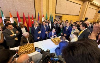 انطلاق بطولة آسيا لرواد الشطرنج في أربيل بمشاركة 14 دولة